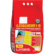 Затирка Litokol Litochrom 1-6 C.50 светло-бежевый/жасмин (5 кг)